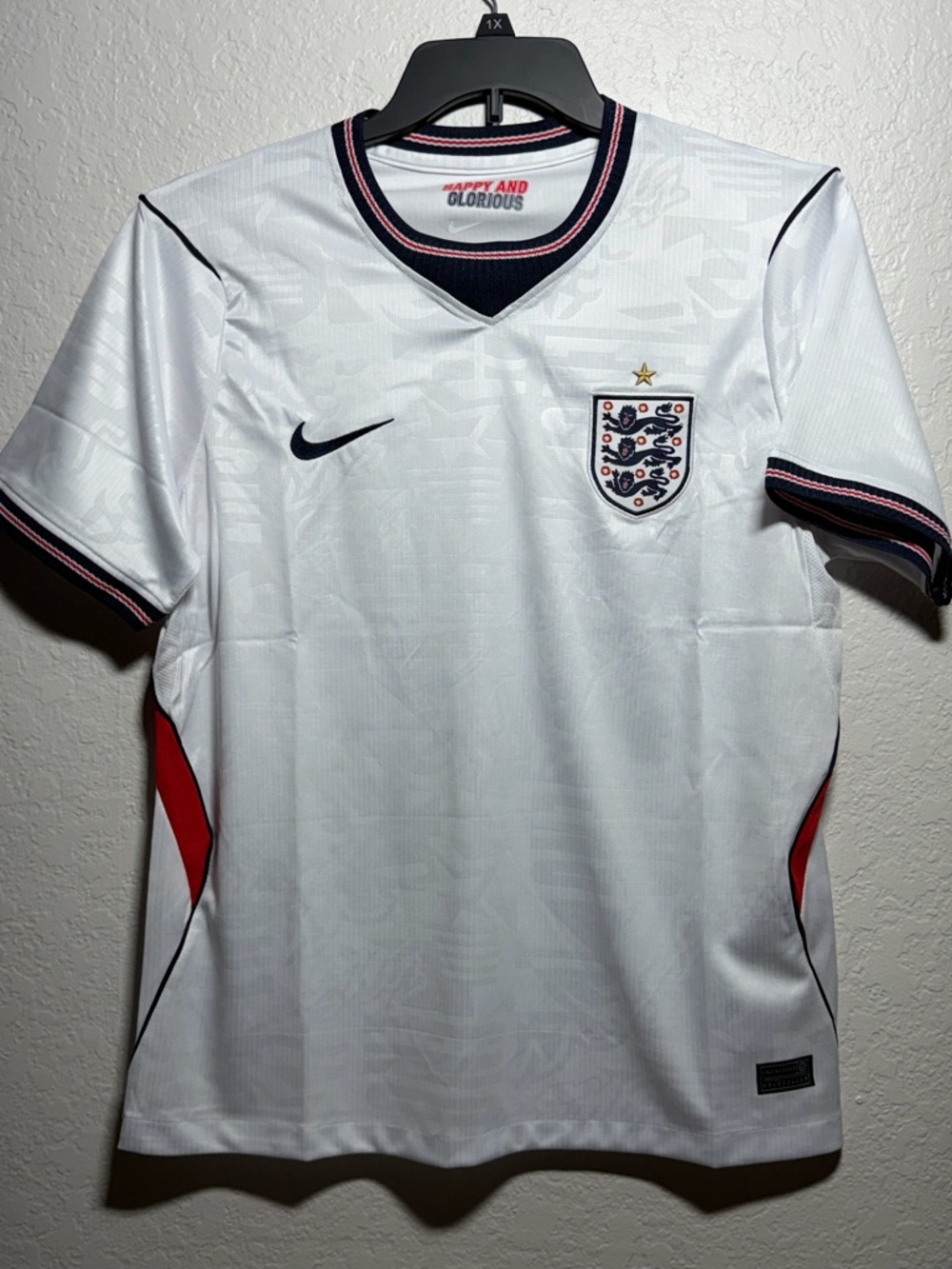 England Men’s 2026 Home Soccer Jersey - White